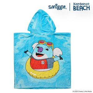 Smiggle - Kangaroo Beach Kinder-Strandtuch mit Kapuze