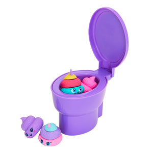Smiggle – Toilettenförmige Kot-Radiergummis