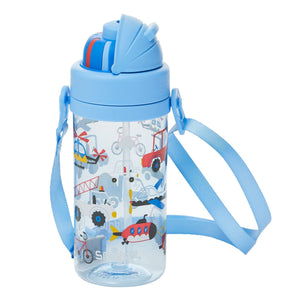 Smiggle - La La Teeny Tiny 400 ML BPA-freie Trinkflasche mit verstecktem Strohhalm