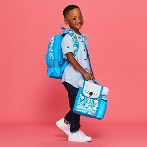 Smiggle - Lil' Mates Id Junior Blauer Koala-Rucksack