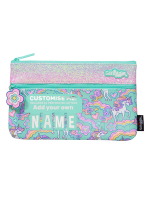 Smiggle – Limitless Classic Federmäppchen mit Namensschild