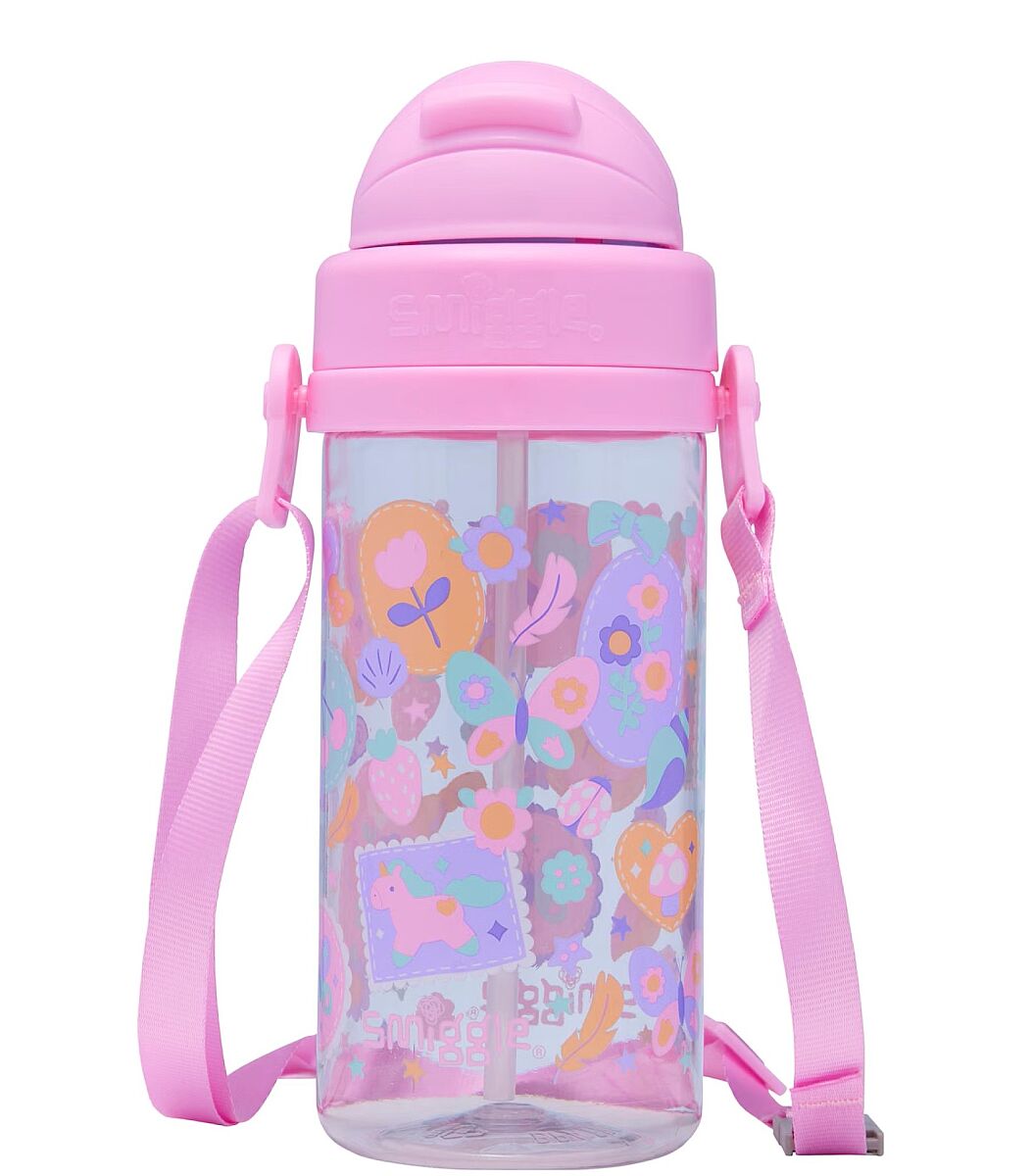 Smiggle - Little Journeys 400ML Gizli Pipetli Suluk