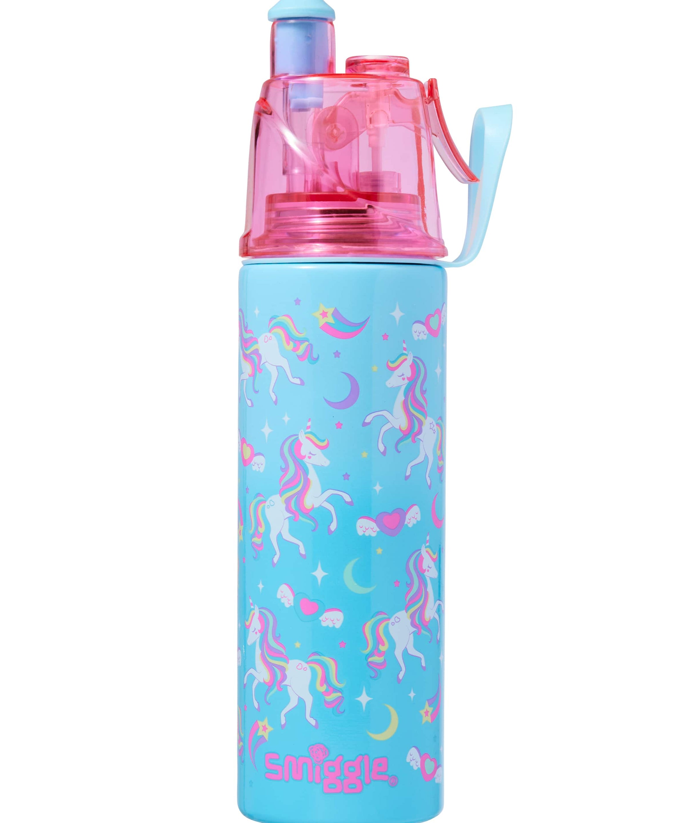 Smiggle - Livin Su Püskürtmeli 500ML Çelik Matara