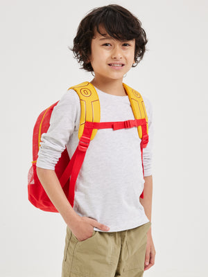 Smiggle – Marvel Iron Man Kindergarten-Rucksack mit Kapuze