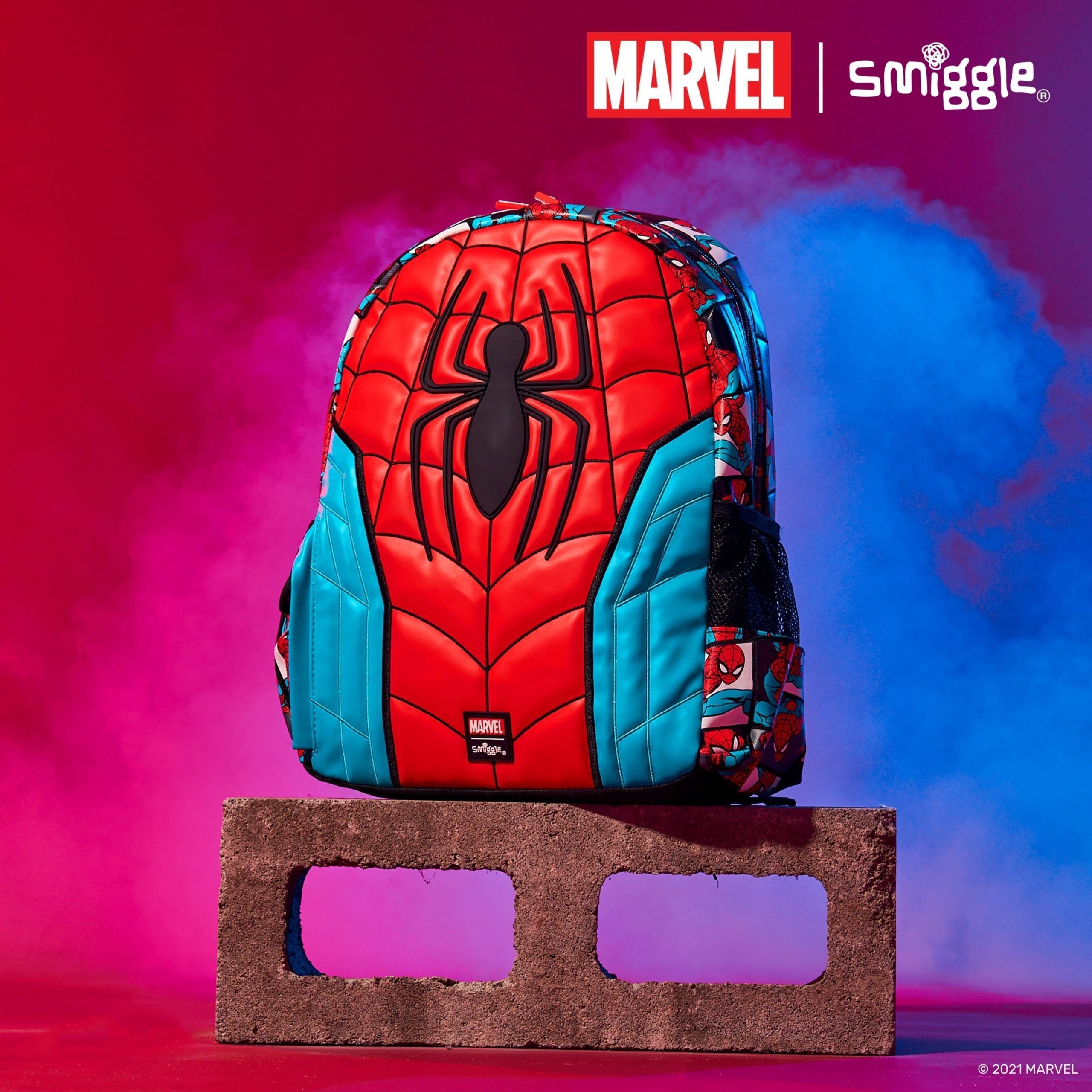 Smiggle – Marvel Spider-Man Junior Hoodie-Rucksack