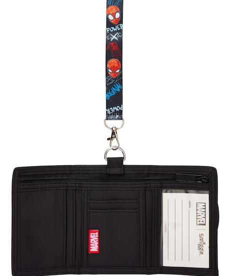 Smiggle - Marvel Spiderman Askılı Çocuk Cüzdanı