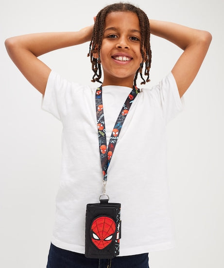 Smiggle - Marvel Spiderman Askılı Çocuk Cüzdanı