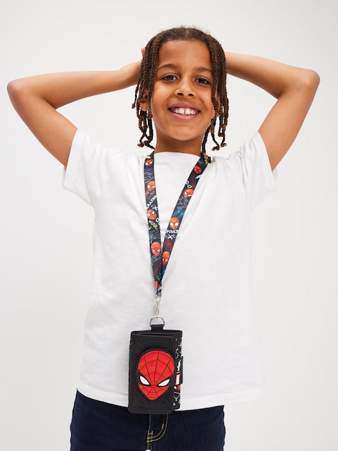 Smiggle - Marvel Spiderman Askılı Çocuk Cüzdanı