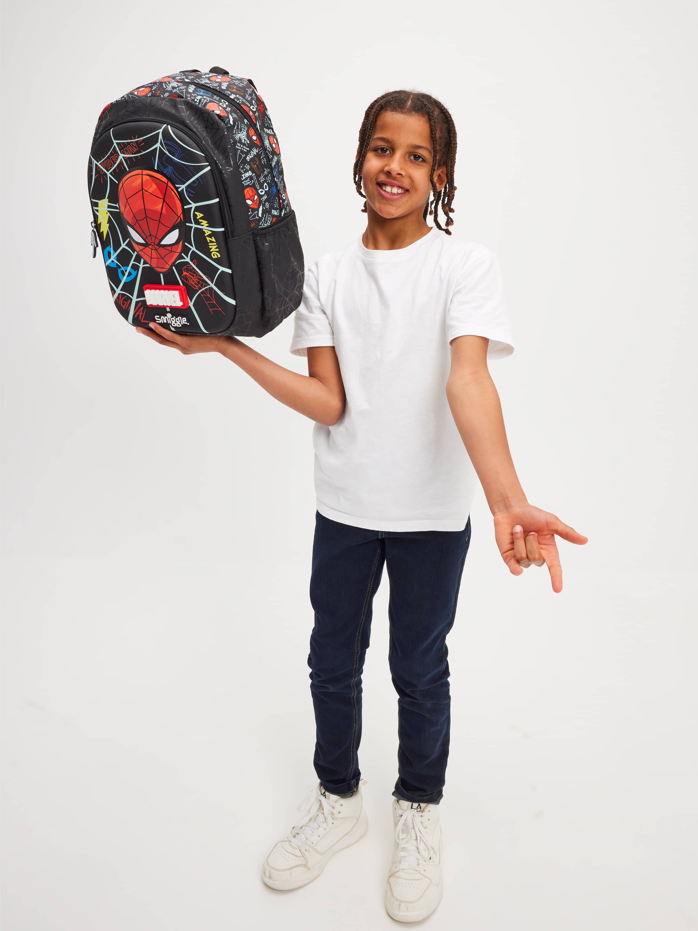 Smiggle - Marvel Spiderman Okul Sırt Çantası