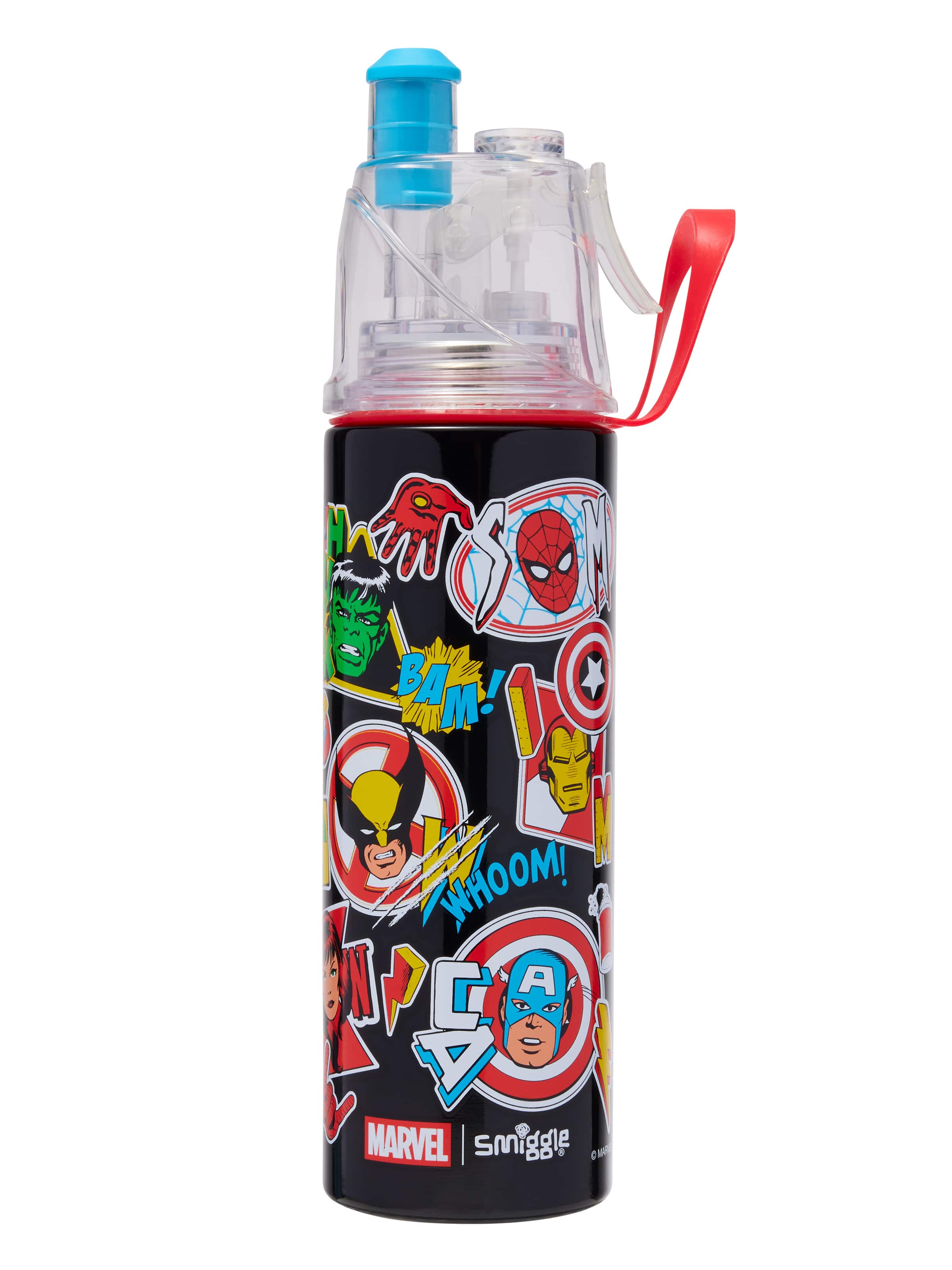 Smiggle - Marvel Spritzflasche 500ML Edelstahl Trinkflasche