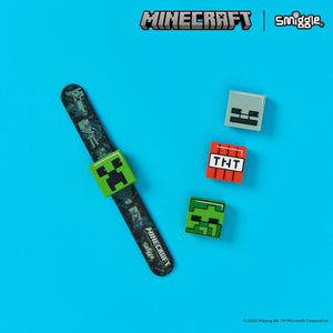 Smiggle – Minecraft Multi Charm Wechsel-Slapband-Arm-Zubehör