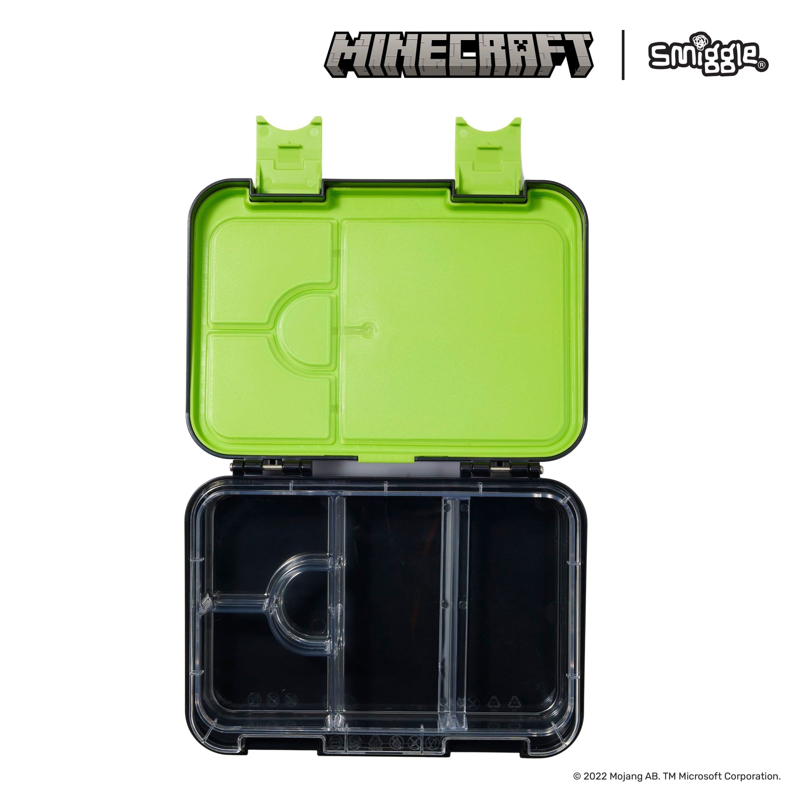 Smiggle - Minecraft Orta Boy Bento Yemek Kutusu
