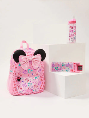 Smiggle – Minnie Mouse 3-teiliges Schultaschen-Set