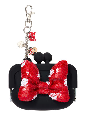 Smiggle – Minnie-Maus-Schlüsselanhänger mit Mini-Stift und Notizbuch