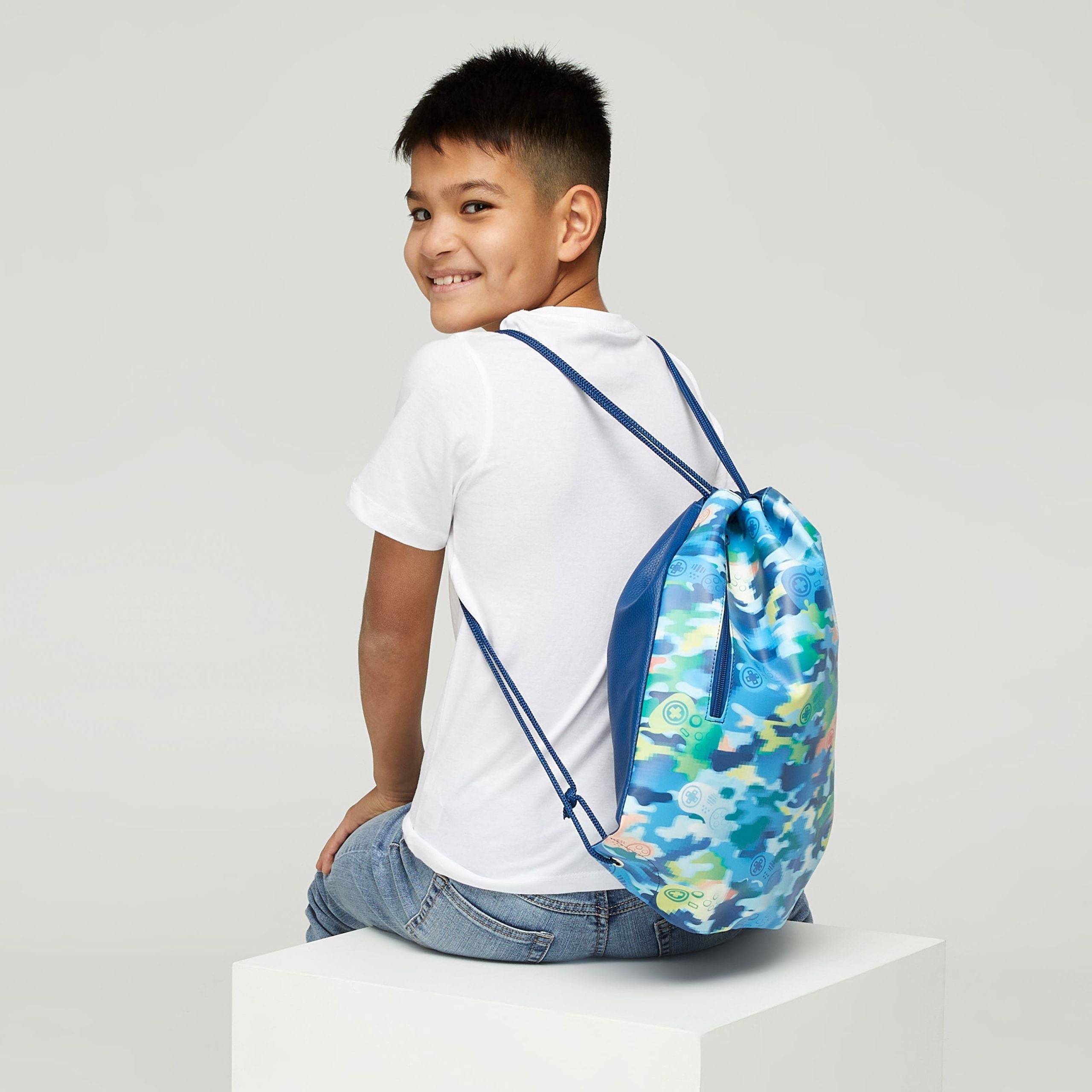 Smiggle – Mirage Rucksack mit Kordelzug