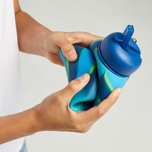Smiggle - Mirage Silikon Faltbare BPA-freie Wasserflasche 630 ML