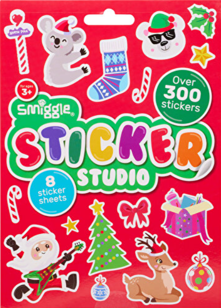 Smiggle – Weihnachtssticker-Studiobuch