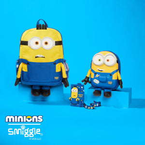 Smiggle – Schultaschen-Set – Minions Junior Otto Mini-Schulrucksack