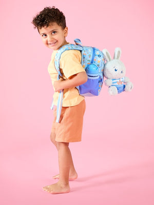 Smiggle – Out & About Vorschulrucksack mit abnehmbarem Spielzeug