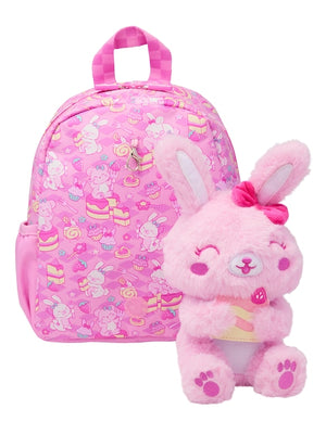 Smiggle – Out & About Vorschulrucksack mit abnehmbarem Spielzeug