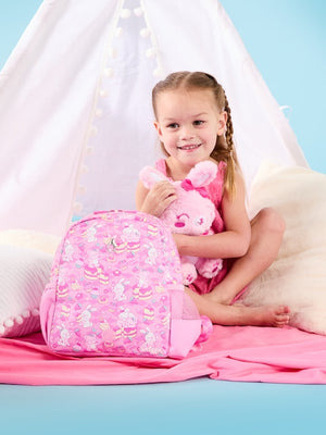 Smiggle – Out & About Vorschulrucksack mit abnehmbarem Spielzeug