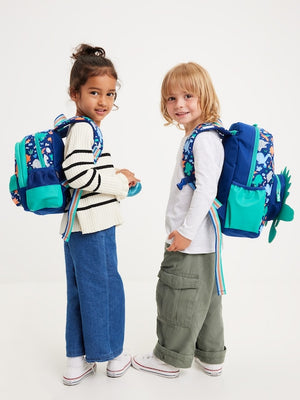 Smiggle – Out & About Vorschulrucksack mit abnehmbarem Spielzeug
