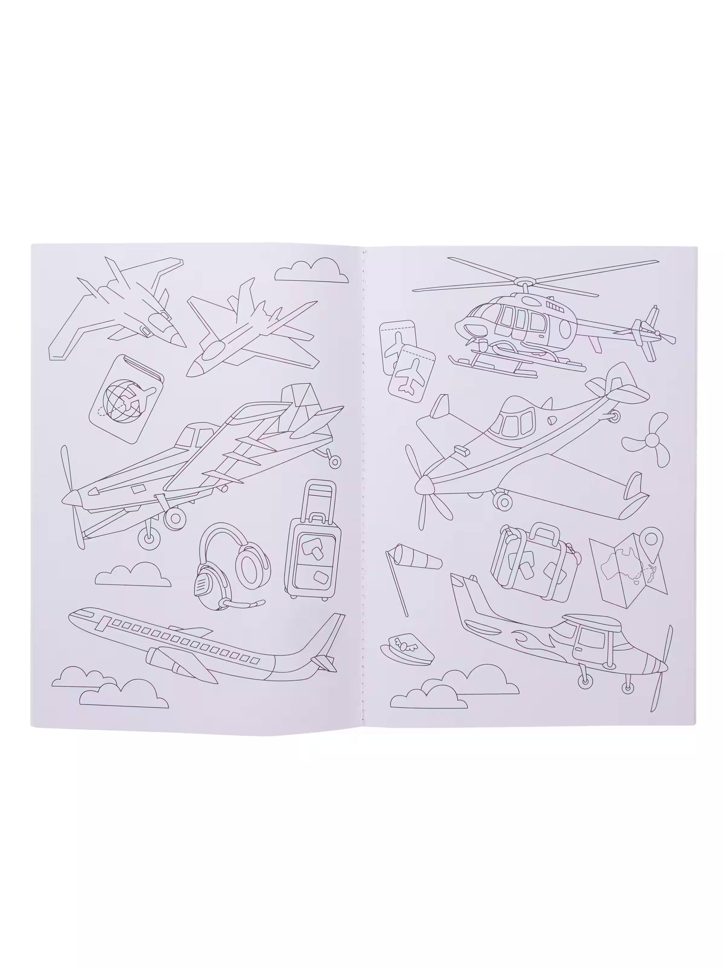 Smiggle - Mein Malbuch Fahrzeuge