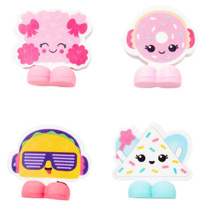 Smiggle – Party Mix Radiergummi-Paket X4