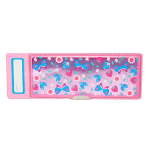 Smiggle – Automatisches Federmäppchen der Peppy-Serie mit Taschenrechner