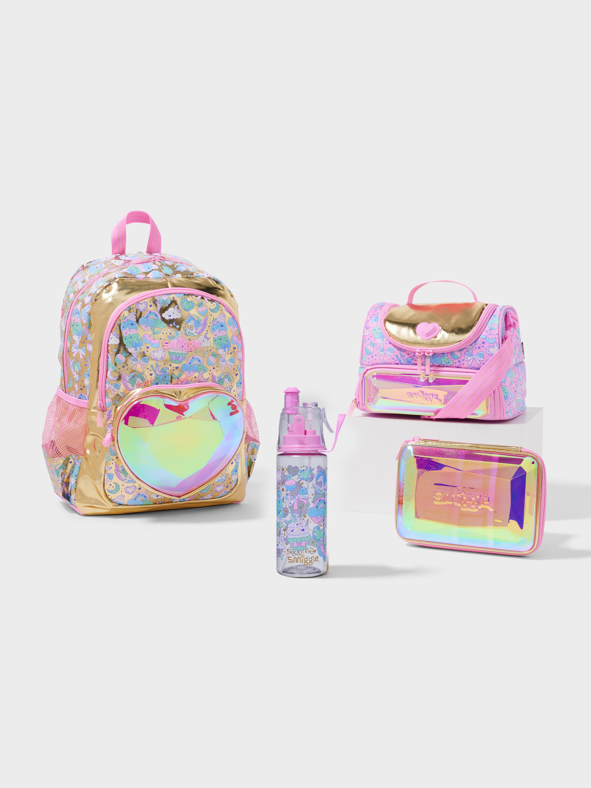 Smiggle - Radiant 4lü Okul Çanta Seti