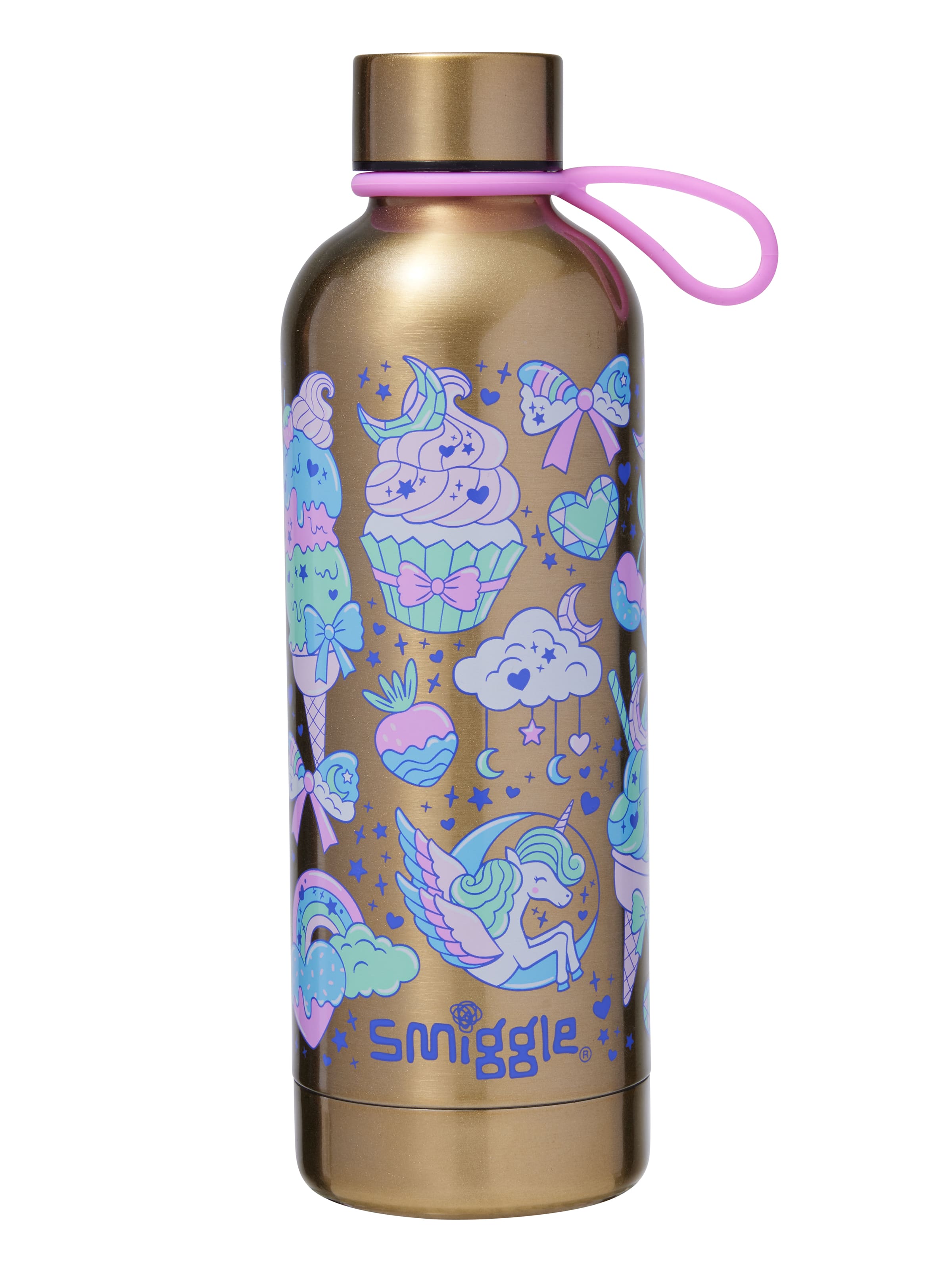 Smiggle Radiant 500ML Paslanmaz Çelik Matara