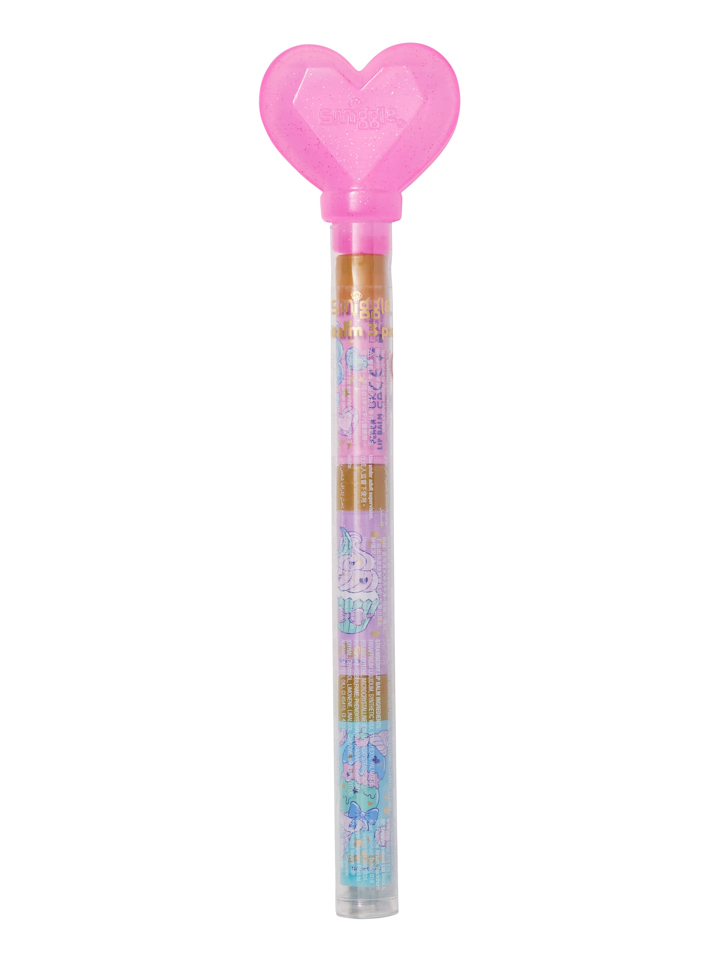 Smiggle - Strahlendes Kinder-Lippenpflege- und Glanz-Set