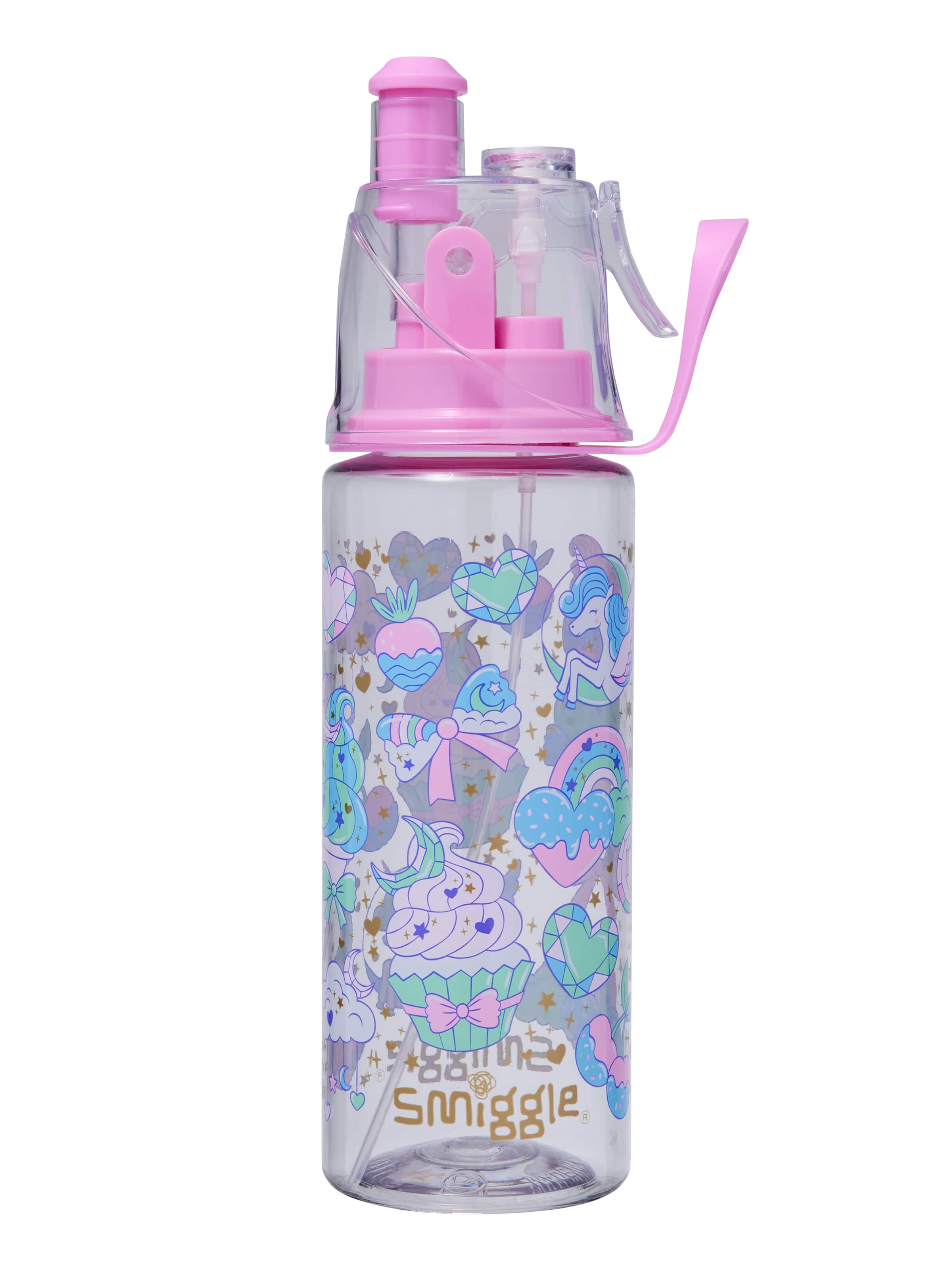 Smiggle - Radiant Su Püskürtmeli 560ML BPAsız Suluk