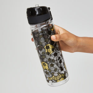 Smiggle - Score BPA-freie 650 ML Trinkflasche mit Strohhalm