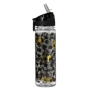 Smiggle - Score BPA-freie 650 ML Trinkflasche mit Strohhalm