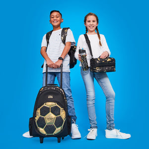 Smiggle - Score BPA-freie 650 ML Trinkflasche mit Strohhalm