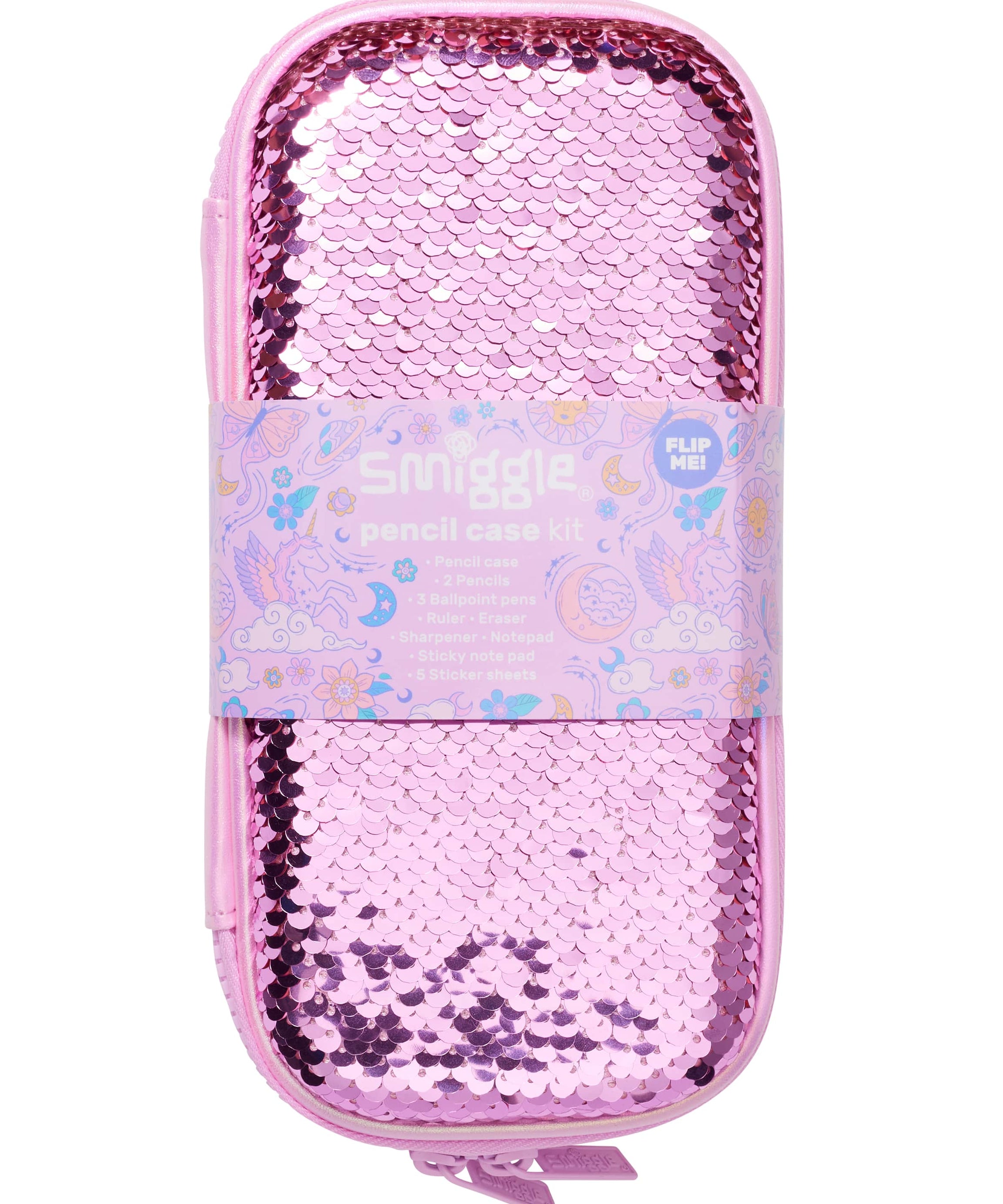 Smiggle - Sequins Magic Kalem Kutusu ve Kırtasiye Seti