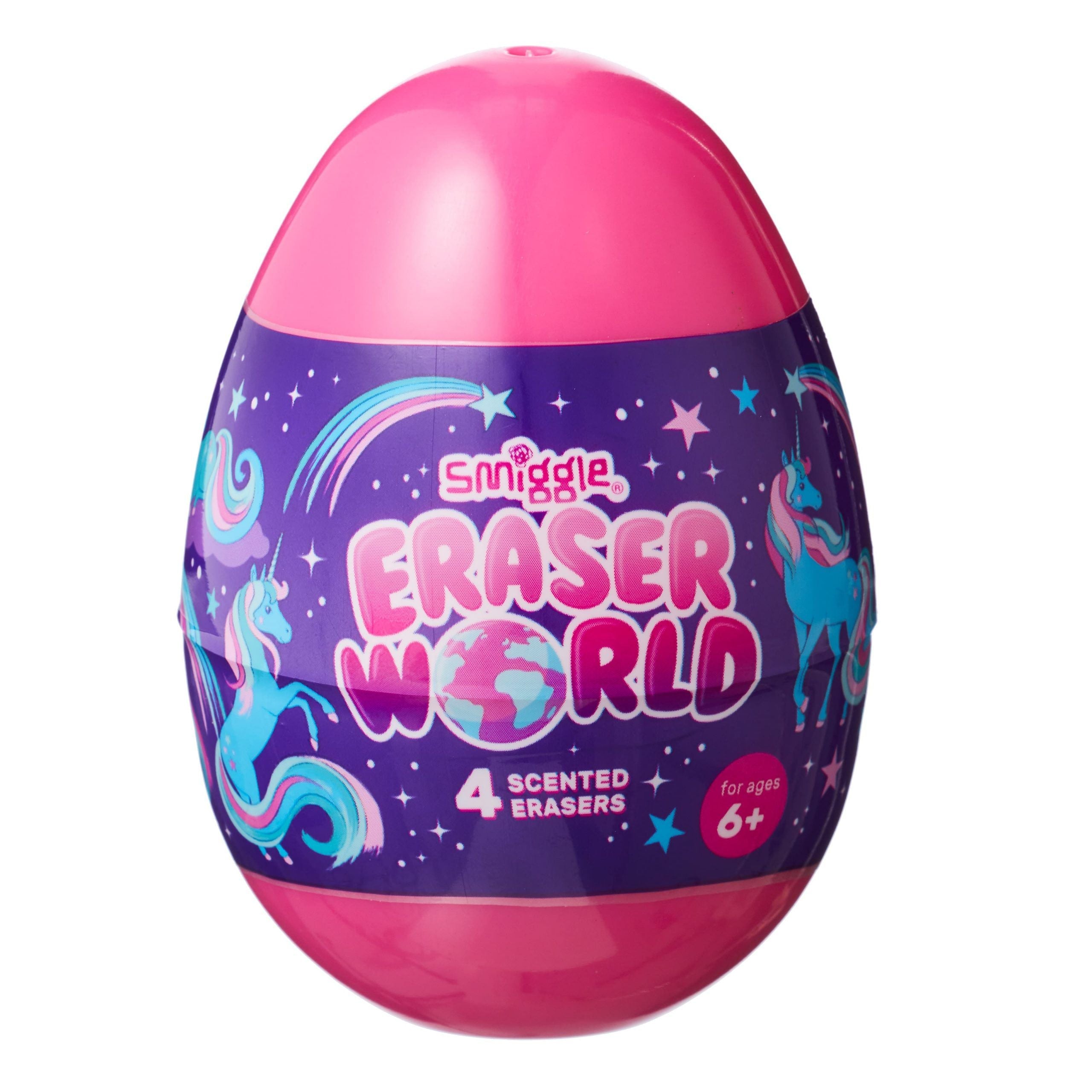 Smiggle – Eraser World Unicorns Radiergummi in Ei