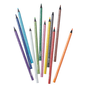Smiggle - Glitzernde 12er Buntstifte