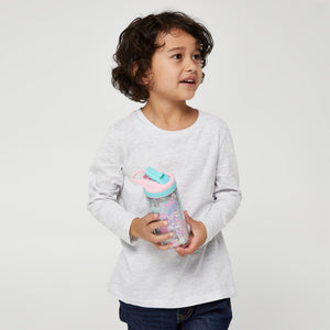 Smiggle - Sky Hi Junior 440 ML BPA-freie Trinkflasche mit Strohhalm