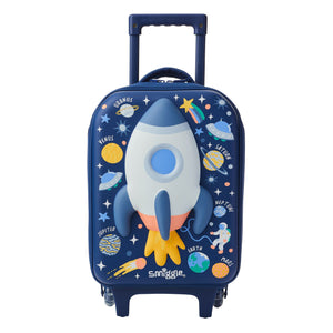 Smiggle - Sky Hi Junior Kinderkoffer mit Rollen und Lichtern