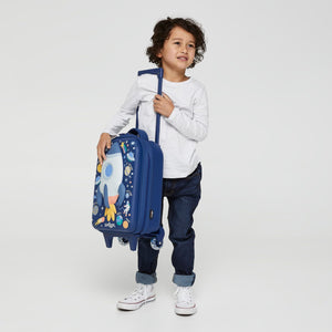 Smiggle - Sky Hi Junior Kinderkoffer mit Rollen und Lichtern