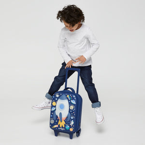Smiggle - Sky Hi Junior Kinderkoffer mit Rollen und Lichtern