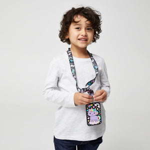 Smiggle - Sky Hi Junior Schulkartenhalter mit Kordelzug