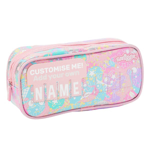 Smiggle - Sky Hi Junior Single Eyed Federmäppchen mit Namensschild