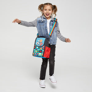 Smiggle – Sky Hi Junior Umhängetasche und Lunchbox