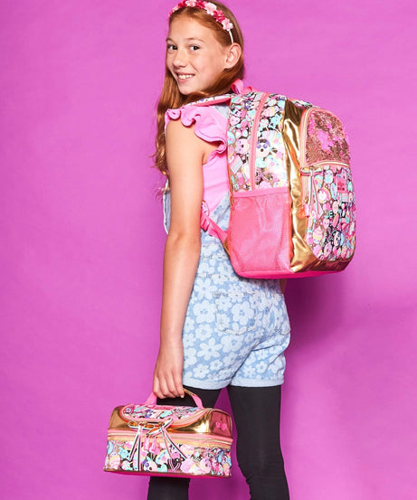 Smiggle - 20. Doğum Günü Çift Katlı Beslenme Çantası-Dinossi