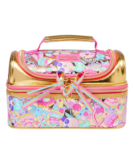 Smiggle - 20. Doğum Günü Çift Katlı Beslenme Çantası-Dinossi