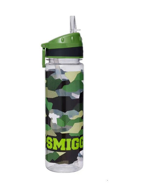 Smiggle – Smiggler 650 ml BPA-freie Wasserflasche mit Strohhalm