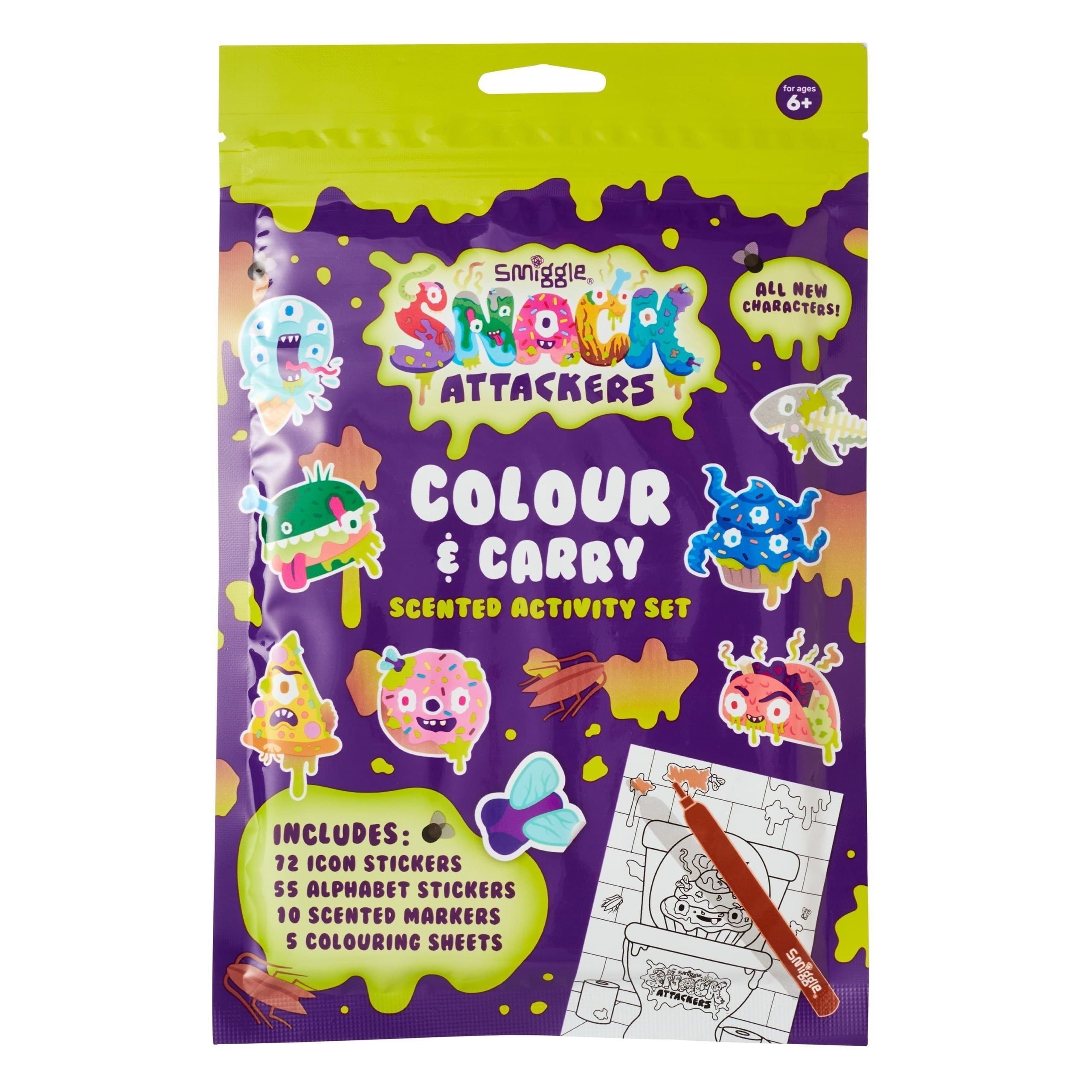 Smiggle – Snack Attackers Mini-Malset